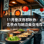 11月重庆雾都秋色:必去景点与地道美食推荐(图4) 11月重庆雾都秋色:必去景点与地道美食推荐(图4)