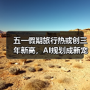 五一假期旅行热或创三年新高,AI规划成新宠(图1) 五一假期旅行热或创三年新高,AI规划成新宠(图1)