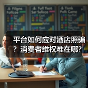 平台如何应对酒店照骗?消费者维权难在哪?(图1) 平台如何应对酒店照骗?消费者维权难在哪?(图1)