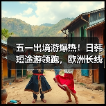 五一出境游爆热！日韩短途游领跑，欧洲长线成新宠？（图4）