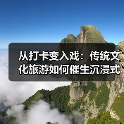 从打卡变入戏：传统文化旅游如何催生沉浸式体验新风潮（图3）