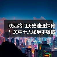 陕西冷门历史遗迹探秘！关中十大秘境不容错过（图3）
