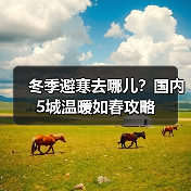 冬季避寒去哪儿？国内5城温暖如春攻略（图1）