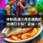 中秋钱塘江月亮潮真的值得打卡吗？盐官一线潮全攻略（图1）