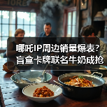 哪吒IP周边销量爆表?盲盒卡牌联名牛奶成抢手货(图1) 哪吒IP周边销量爆表?盲盒卡牌联名牛奶成抢手货(图1)