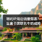 哪吒IP周边销量爆表?盲盒卡牌联名牛奶成抢手货(图4) 哪吒IP周边销量爆表?盲盒卡牌联名牛奶成抢手货(图4)