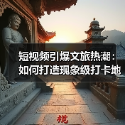 短视频引爆文旅热潮：如何打造现象级打卡地？（图2）