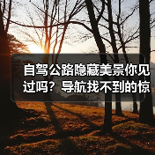 自驾公路隐藏美景你见过吗？导航找不到的惊艳路段探秘攻略（图1）