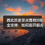 西北历史景点真假辨别全攻略：如何避开假古城与伪地质公园？（图2）