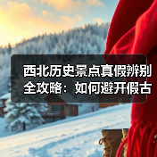 西北历史景点真假辨别全攻略：如何避开假古城与伪地质公园？（图1）