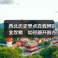 西北历史景点真假辨别全攻略：如何避开假古城与伪地质公园？（图3）