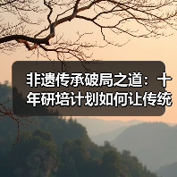非遗传承破局之道：十年研培计划如何让传统技艺焕发生机？（图2）