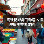高铁畅游剑门蜀道 女皇故里周末游攻略(图2) 高铁畅游剑门蜀道 女皇故里周末游攻略(图2)