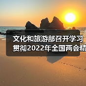 文化和旅游部召开学习贯彻2022年全国两会精神会议（图4）