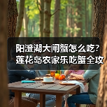 阳澄湖大闸蟹怎么吃？莲花岛农家乐吃蟹全攻略（图1）