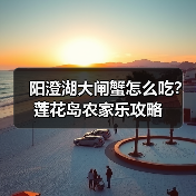 阳澄湖大闸蟹怎么吃?莲花岛农家乐攻略(图4) 阳澄湖大闸蟹怎么吃?莲花岛农家乐攻略(图4)