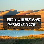 阳澄湖大闸蟹怎么选?莲花岛旅游全攻略(图2) 阳澄湖大闸蟹怎么选?莲花岛旅游全攻略(图2)