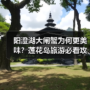 阳澄湖大闸蟹为何更美味?莲花岛旅游必看攻略(图3) 阳澄湖大闸蟹为何更美味?莲花岛旅游必看攻略(图3)