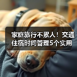家庭旅行不累人!交通住宿时间管理5个实用方法(图2) 家庭旅行不累人!交通住宿时间管理5个实用方法(图2)