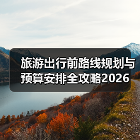 旅游出行前路线规划与预算安排全攻略2026(图4) 旅游出行前路线规划与预算安排全攻略2026(图4)
