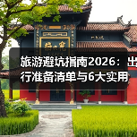 旅游避坑指南2026：出行准备清单与6大实用方法