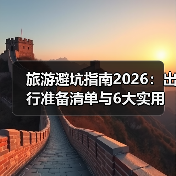 旅游避坑指南2026:出行准备清单与6大实用方法(图3) 旅游避坑指南2026:出行准备清单与6大实用方法(图3)