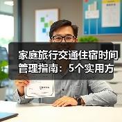 家庭旅行交通住宿时间管理指南：5个实用方法（图1）