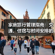 家庭旅行管理指南：交通、住宿与时间安排的5个实用方法