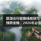 旅游出行前路线规划与预算安排,2026年必备攻略(图1) 旅游出行前路线规划与预算安排,2026年必备攻略(图1)
