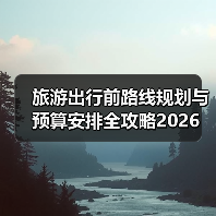 旅游出行前路线规划与预算安排全攻略2026(图2) 旅游出行前路线规划与预算安排全攻略2026(图2)
