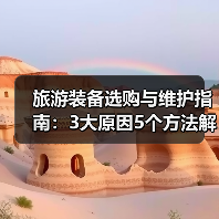 旅游装备选购与维护指南:3大原因5个方法解决常见问题(图4) 旅游装备选购与维护指南:3大原因5个方法解决常见问题(图4)